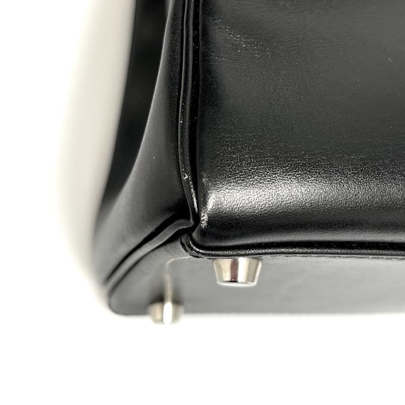 Kelly 35 Black Box Leather For Sale 6