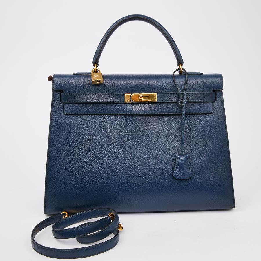 Purple Kelly 35 HERMES Vintage Bag