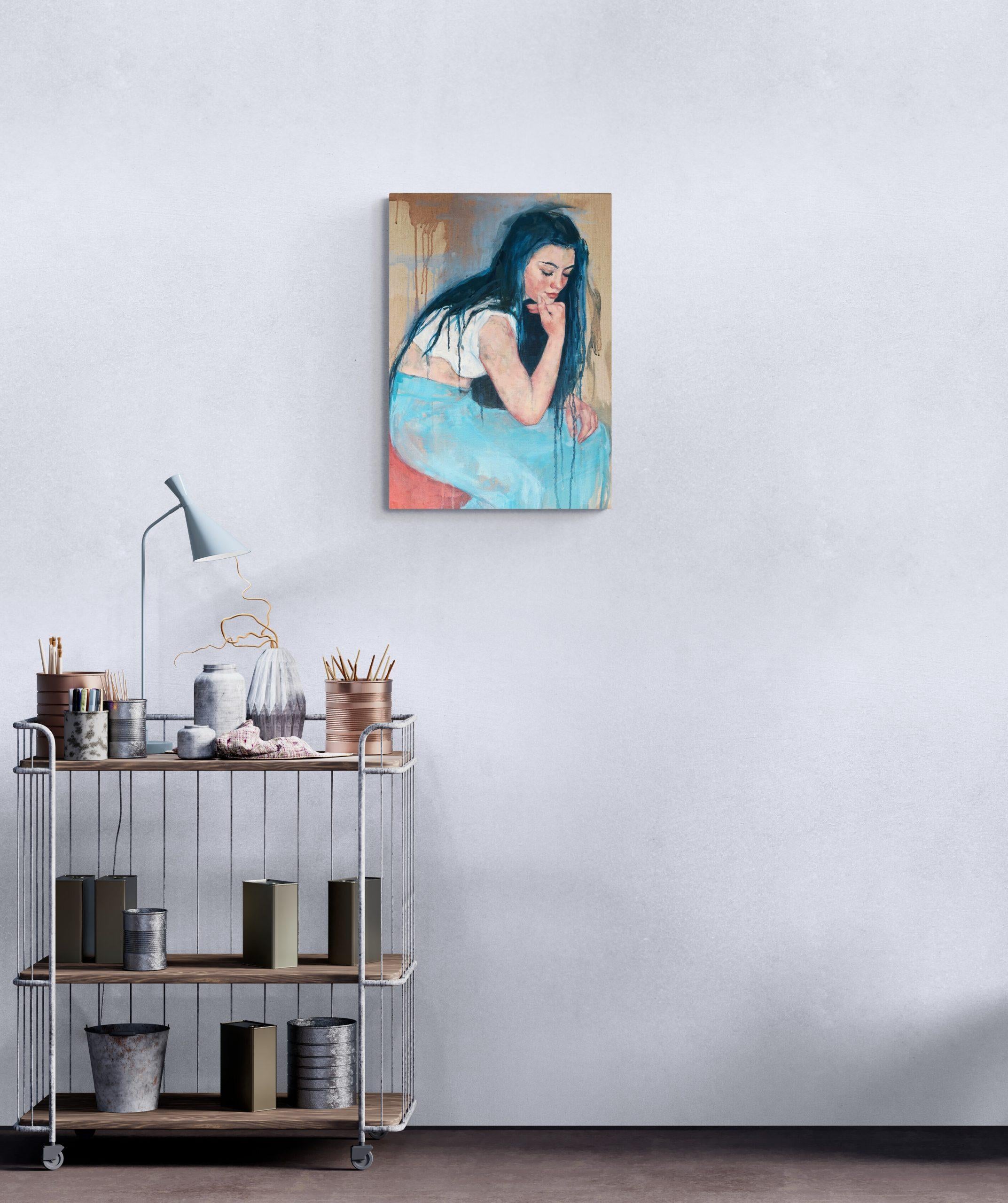 Dieses außergewöhnliche Kunstwerk ist derzeit in der Signet Contemporary Art Gallery und online ausgestellt und zu verkaufen.

