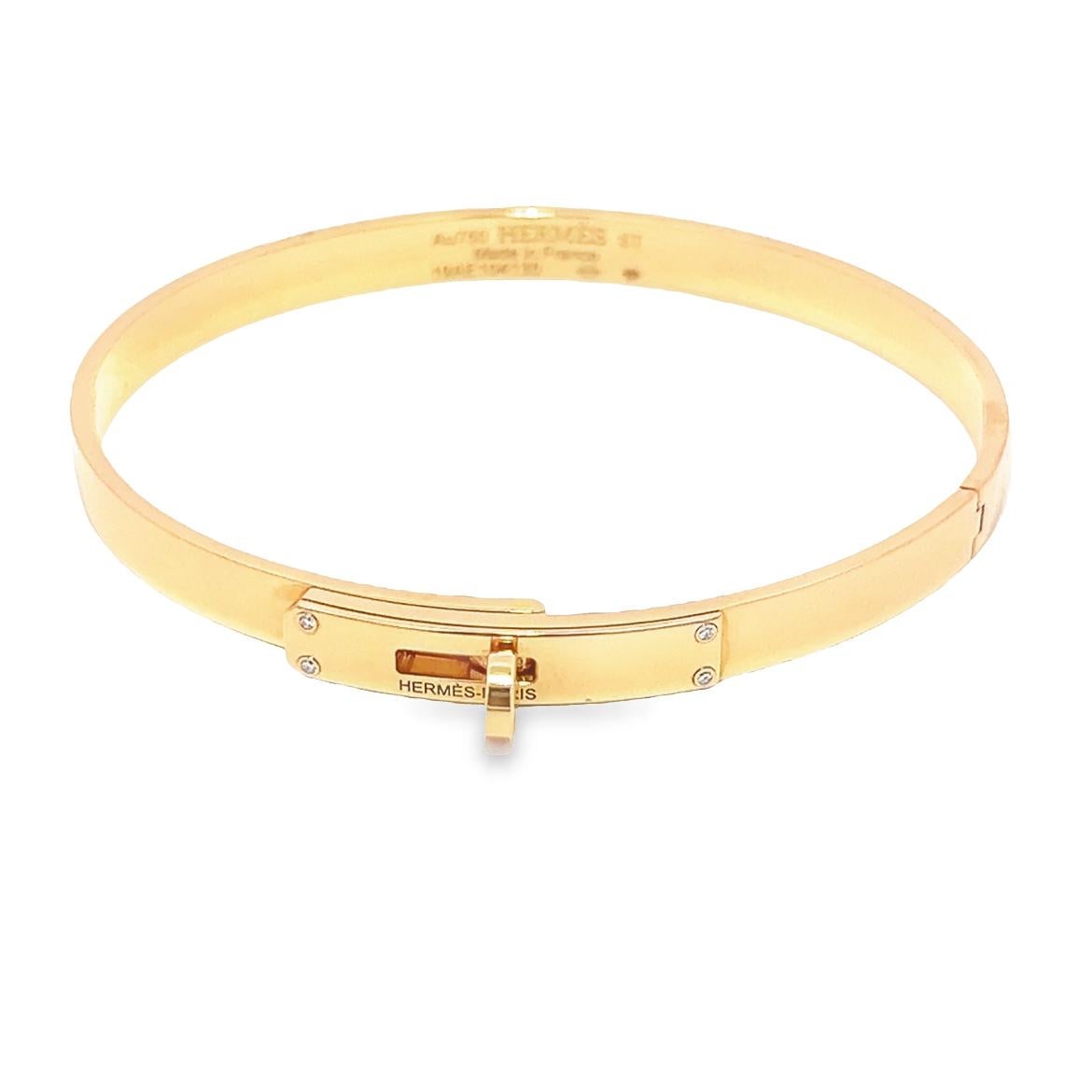 Aesthetic Movement Kelly bracelet, 18K Rose Gold, small model