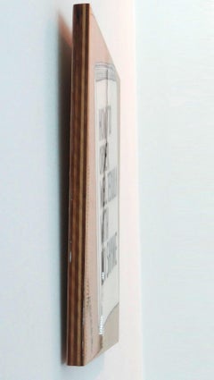 Senza titolo, pittura acrilica su legno