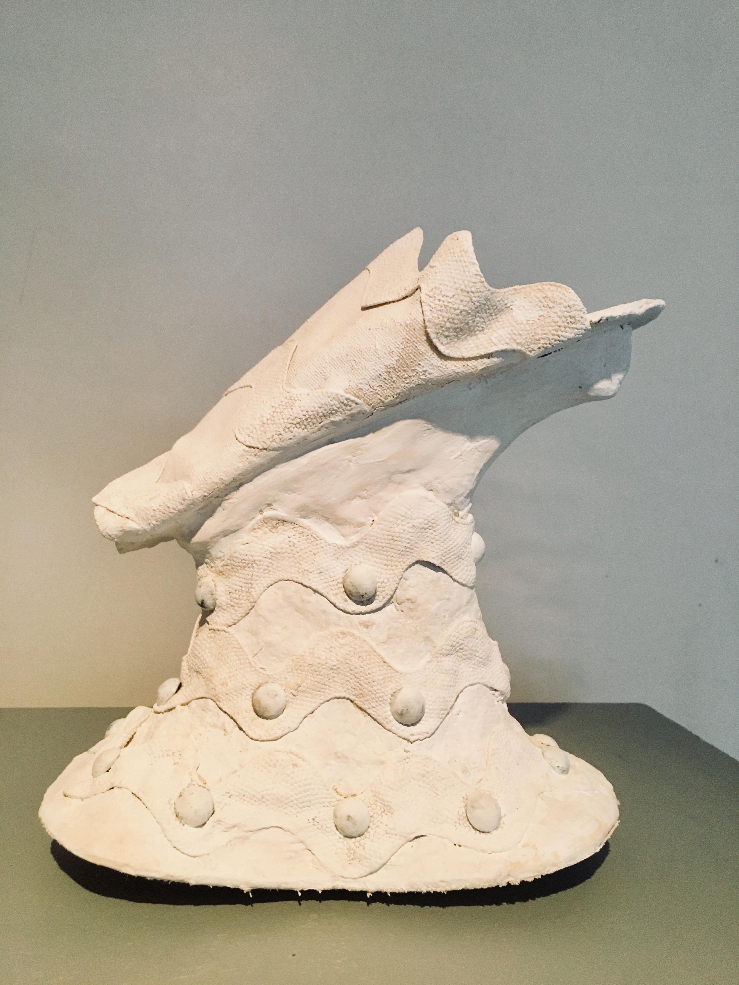 Skulptur viktorianischer Schuh: 'Chopine III' (Grau), Figurative Sculpture, von Kelly Bugden + Van Wifvat