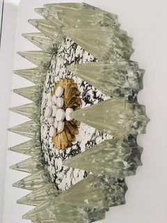 Resin Abstract Circle Sculpture: 'Circle'