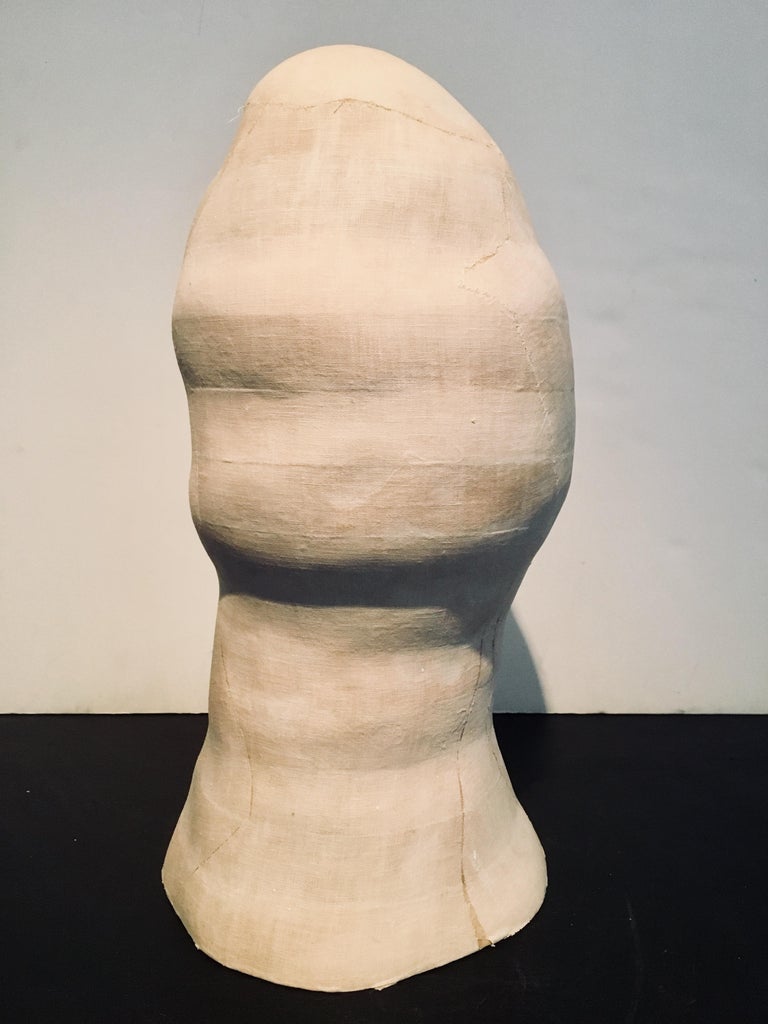Kelly Bugden + Van Wifvat Figurative Sculpture - Abstract Head Sculpture: 'Untitled'
