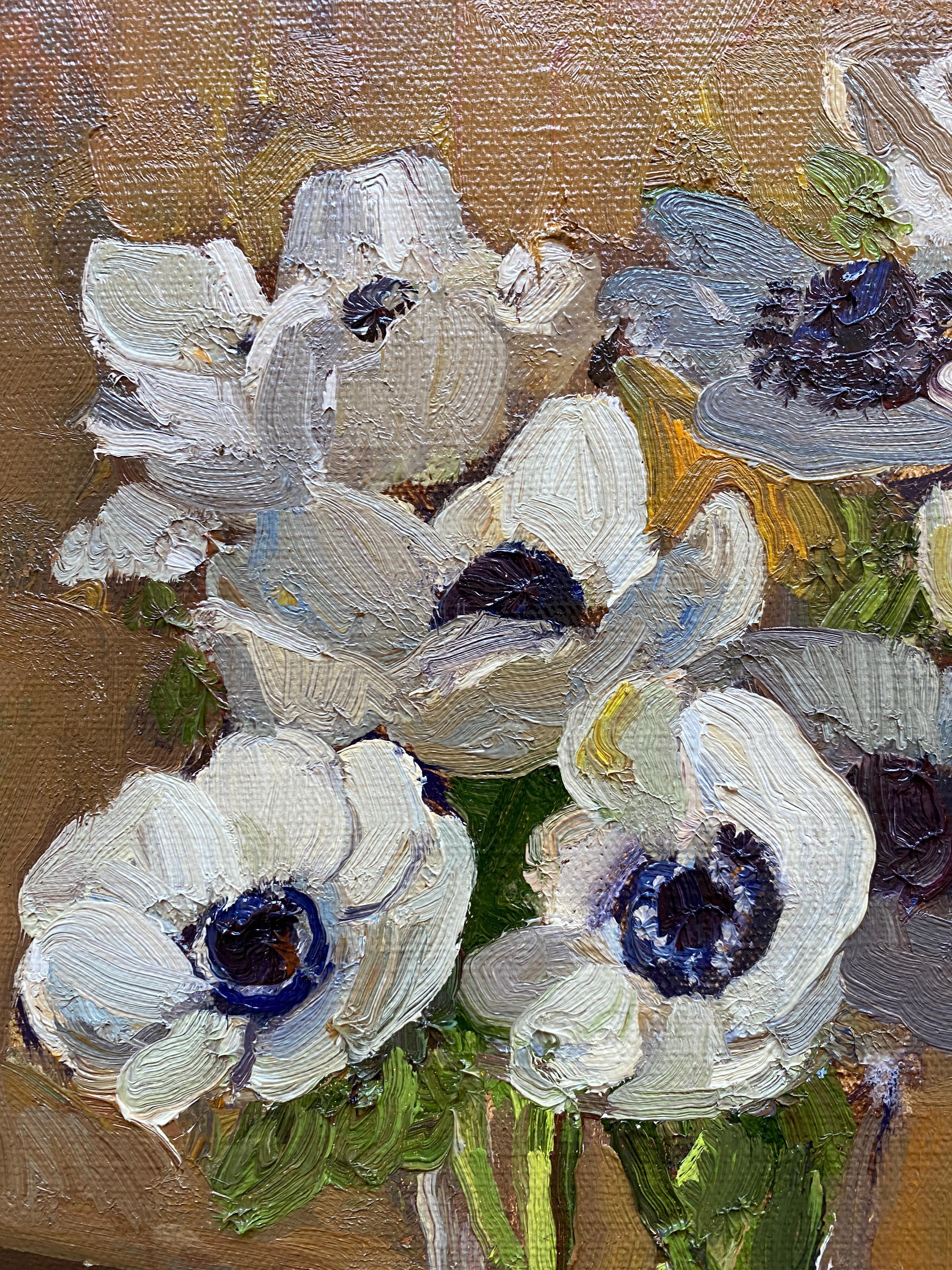 Lie Round Eye in the Still Below - American Impressionist Painting by Kelly Carmody