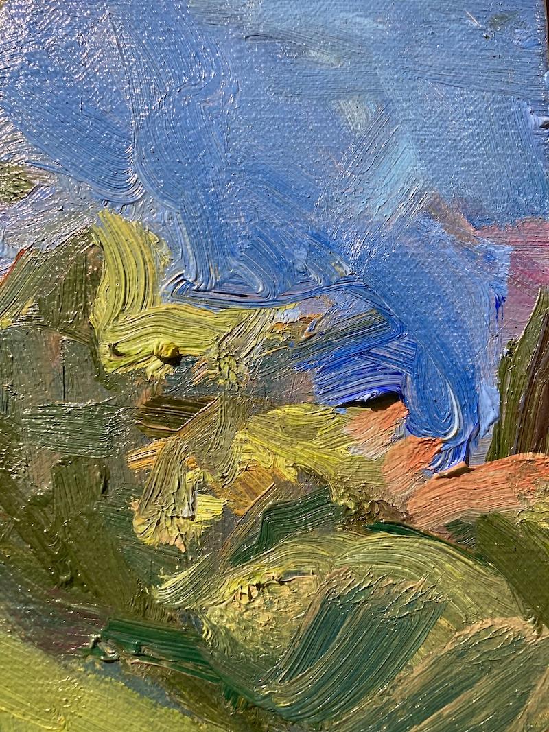 Verano - Painting impresionista estadounidense de Kelly Carmody