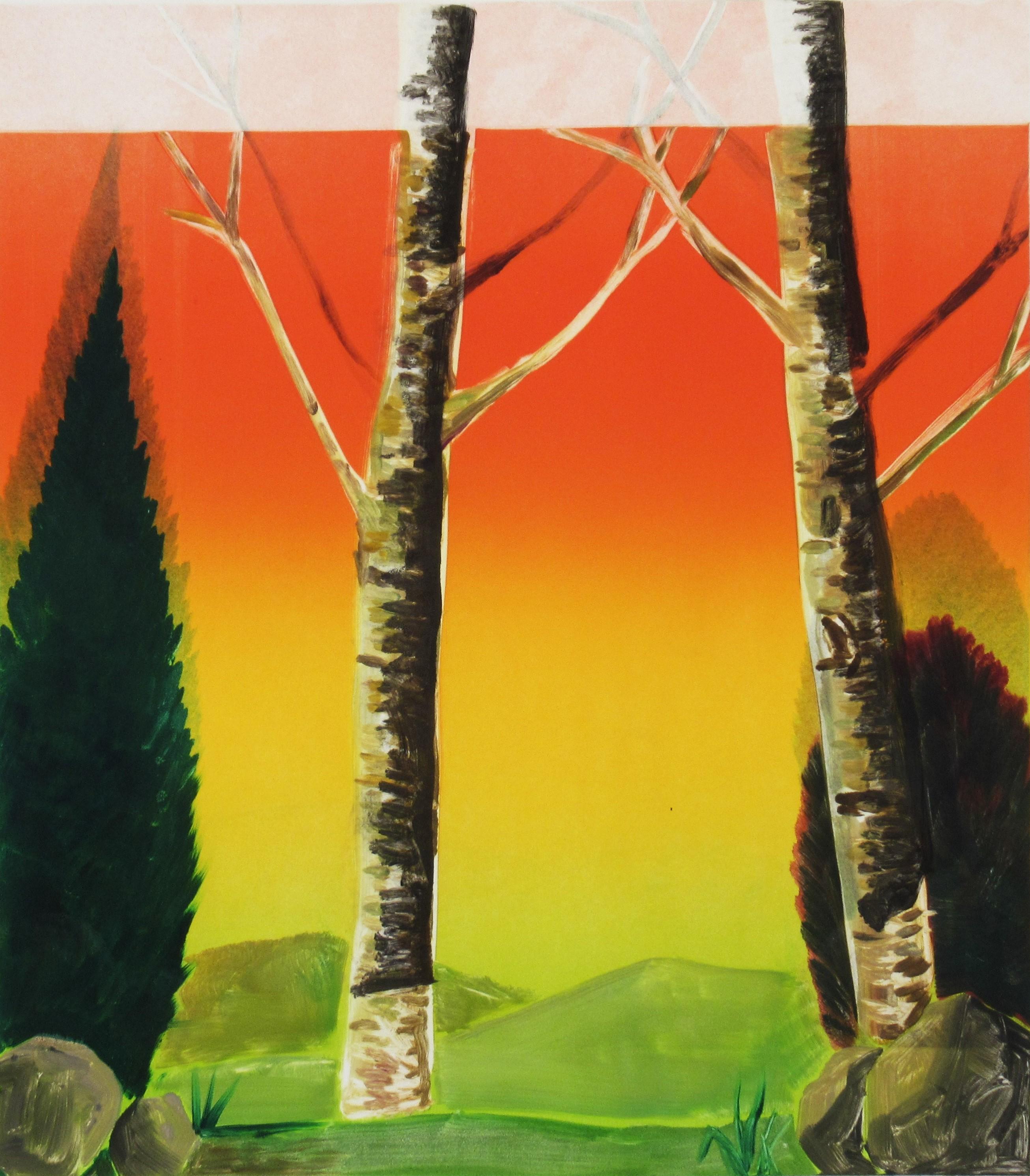 Alberi - Print di Kelly Detweiler