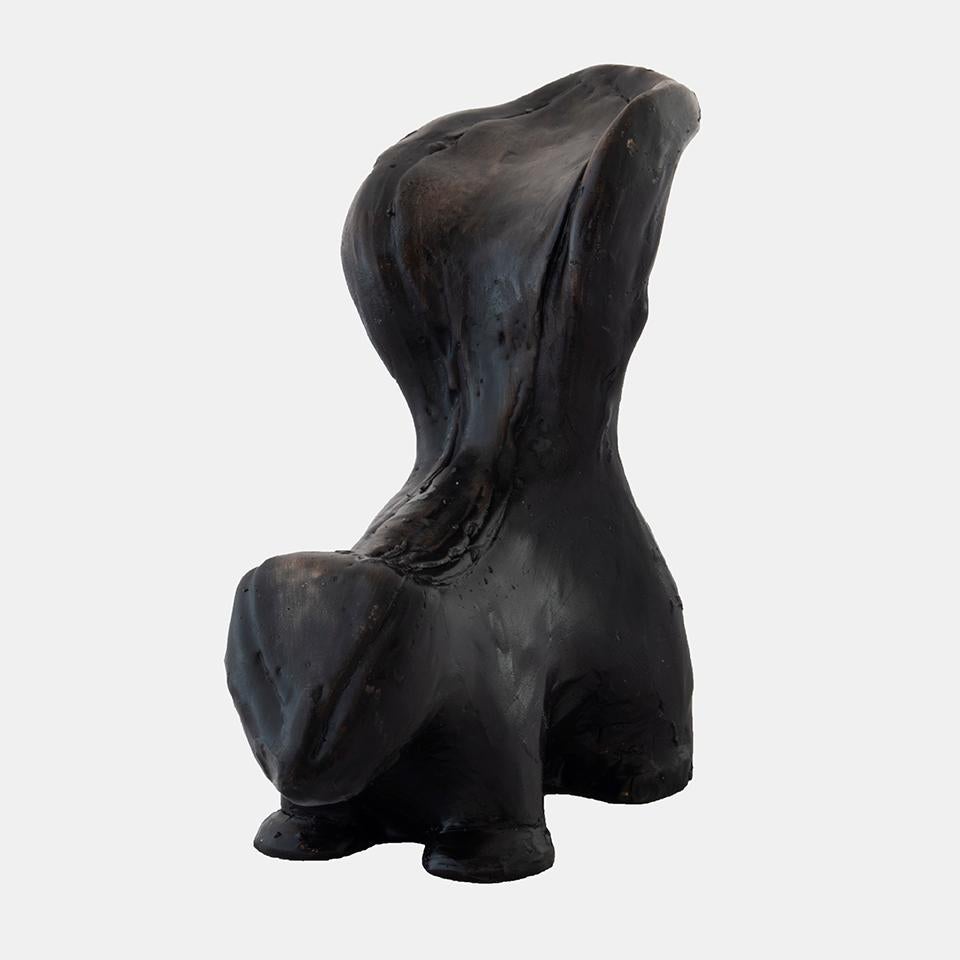 Skunk #2 - Sculpture by Kelly Frye