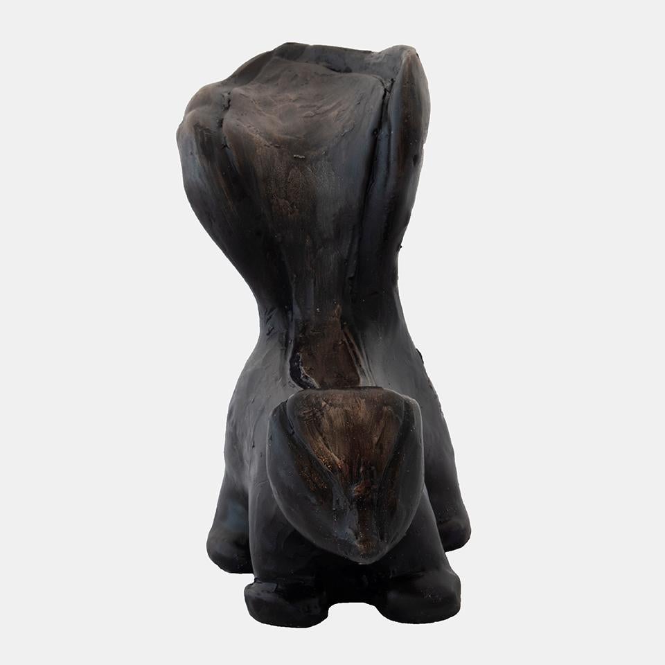 Kelly Frye Figurative Sculpture - Skunk #4