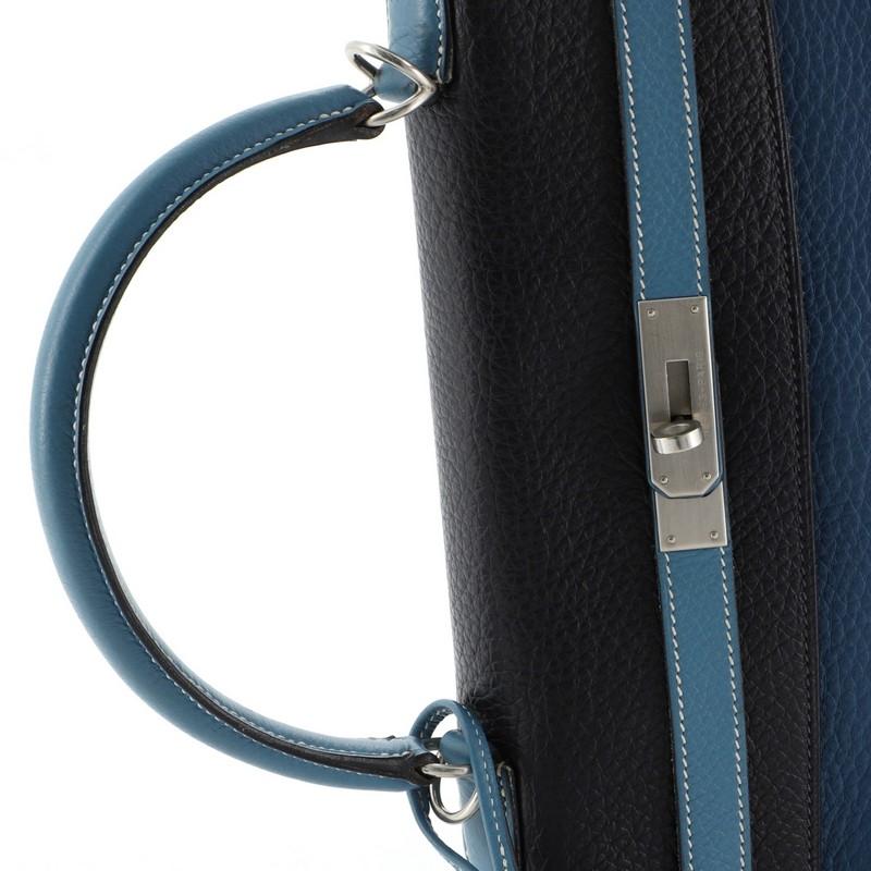 Kelly Handbag Multicolor Clemence with Brushed Palladium Hardware 32 4