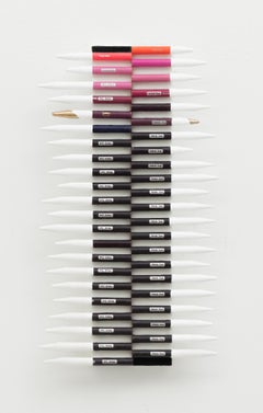 Kelly Kozma - "Infinite Purpose: Purple
Pink" Color Pencil and Acrylic Gradient "Infinite Purpose: Purple
Pink" Color Pencil and Acrylic Gradient