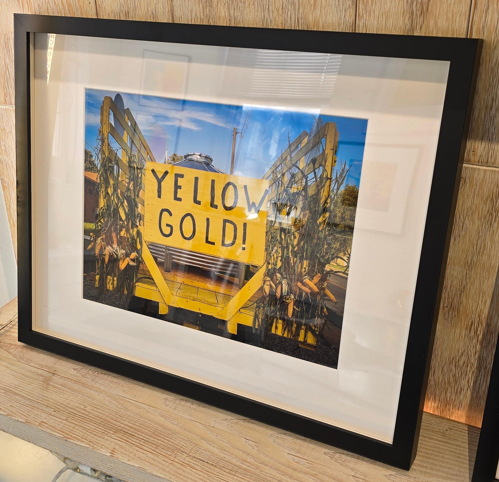 Oro amarillo  (Americana, Medio Oeste, Clásica, Vintage, Maíz, Granja, ~30% DESCUENTO) en venta 1