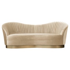 Divano con base in metallo Kelly