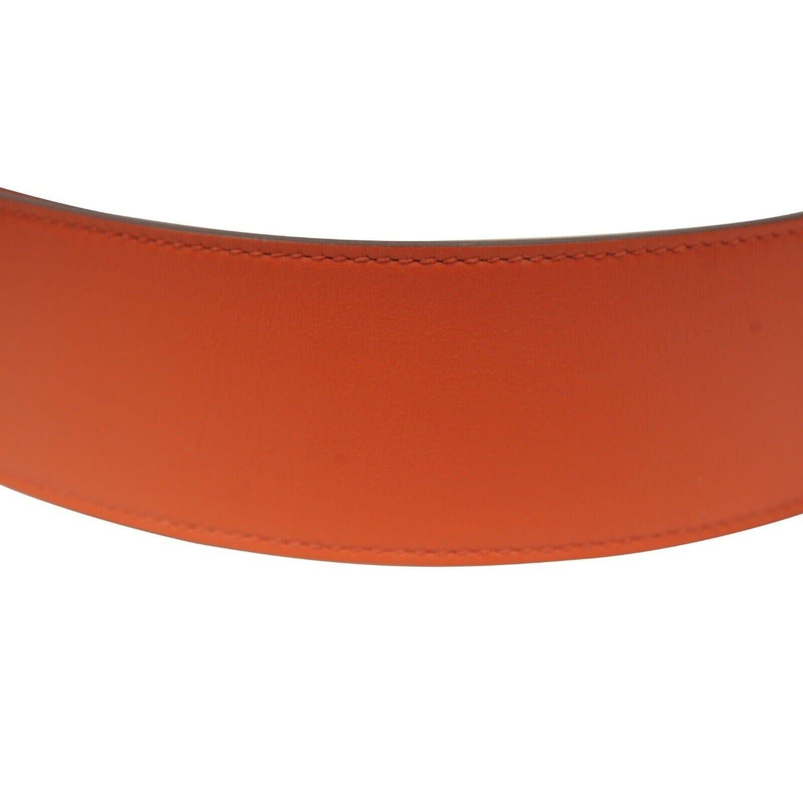 Bolsa Kelly Bolsillo Correa Swift Epsom Terre Battue Capucine Rojo Naranja Piel en venta 6