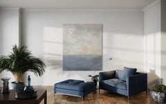 « Beautiful Haze », peinture de paysage abstraite