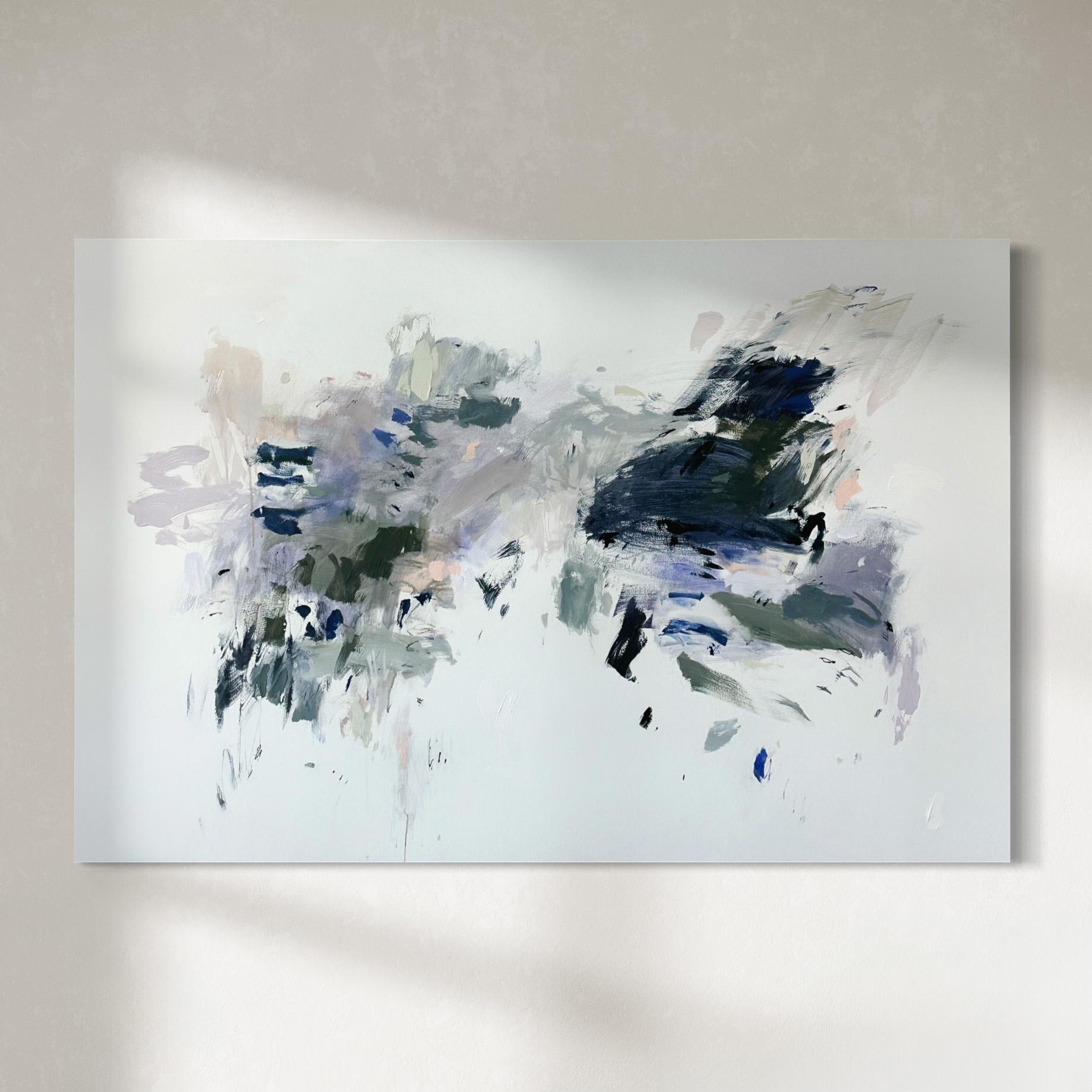 Abstract Painting di Kelly Rossetti - "Piccoli colloqui III" Pittura astratta