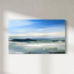 "Moments of Reflection" Abstract Landscape Painting