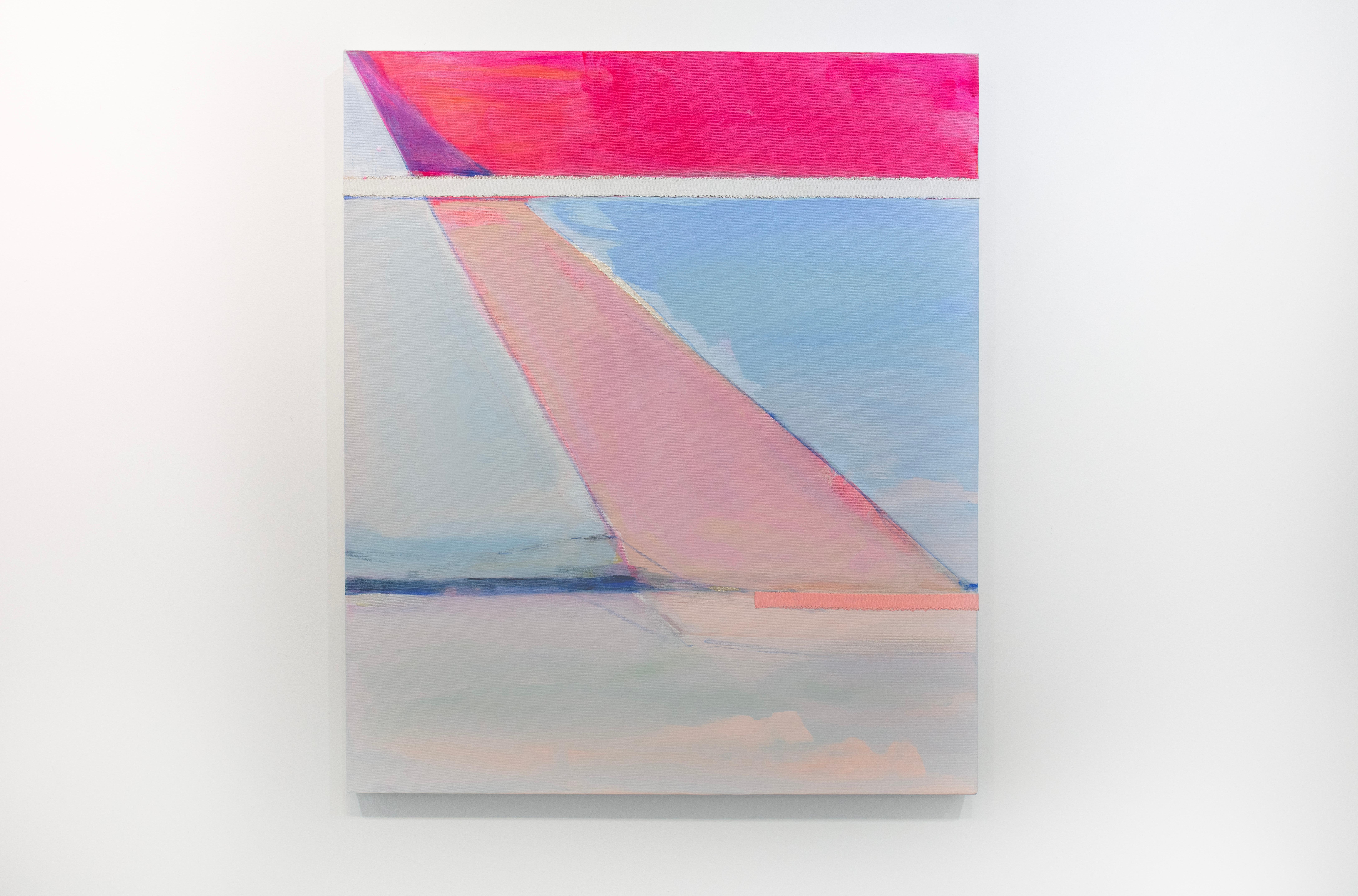 Abstract Painting Kelly Rossetti - "Nova" peinture géométrique abstraite