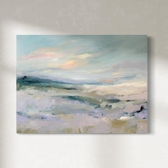 "Purple Persuasion" Abstract Landscape Painting