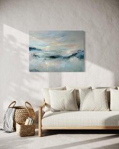 "Remember" Abstract Landscape Painting