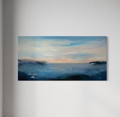 "Sessún" Pittura astratta di paesaggio