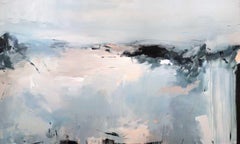 "Emprende el viaje", pintura abstracta
