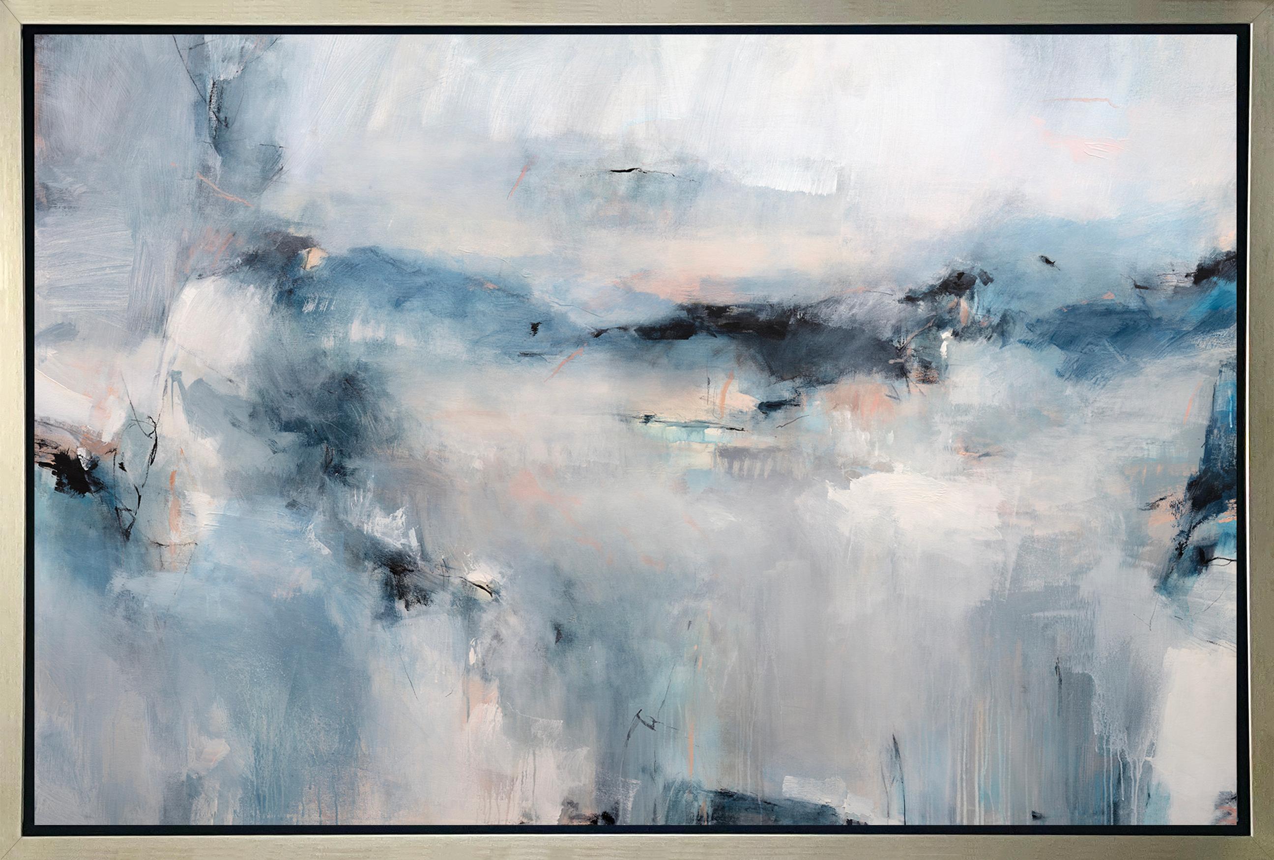 Kelly Rossetti Abstract Print - "Sweet Unknown, " Framed Limited Edition Giclee Print, 48" x 72"