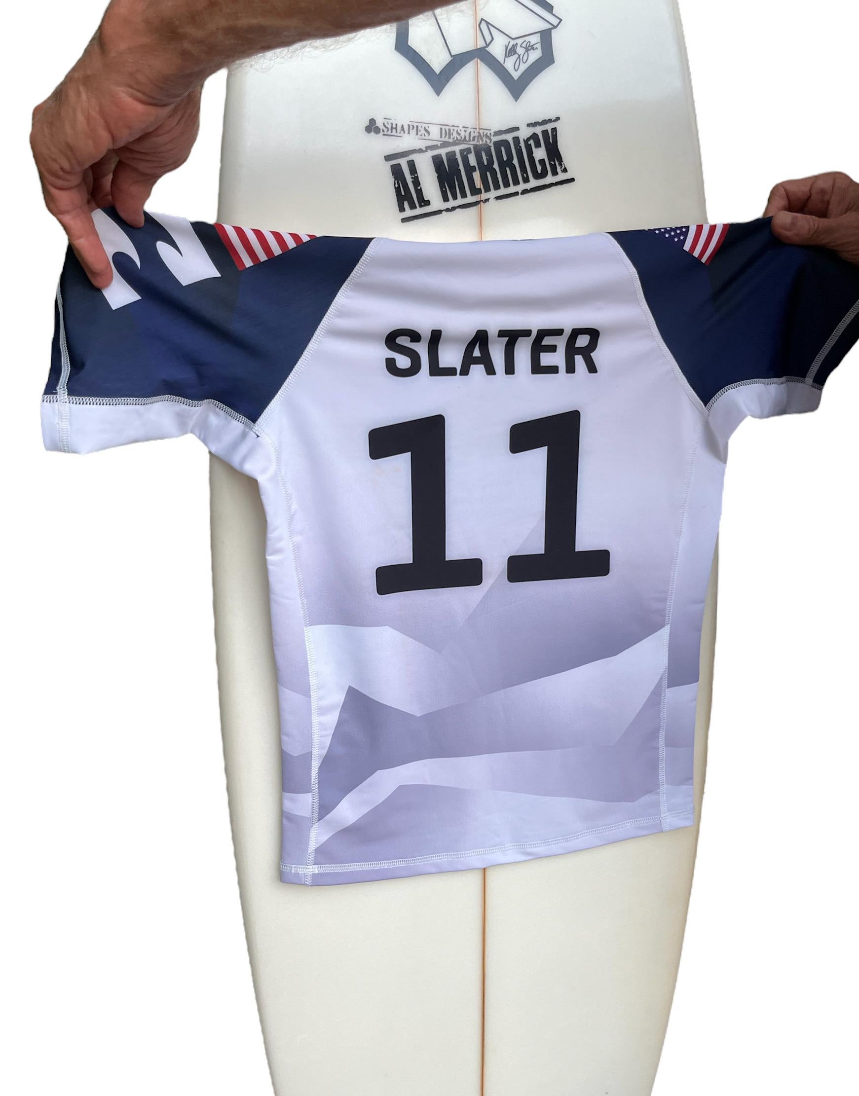 Kelly Slater’s Personal Surfboard by Al Merrick '11X World Champion' In Good Condition In Haleiwa, HI