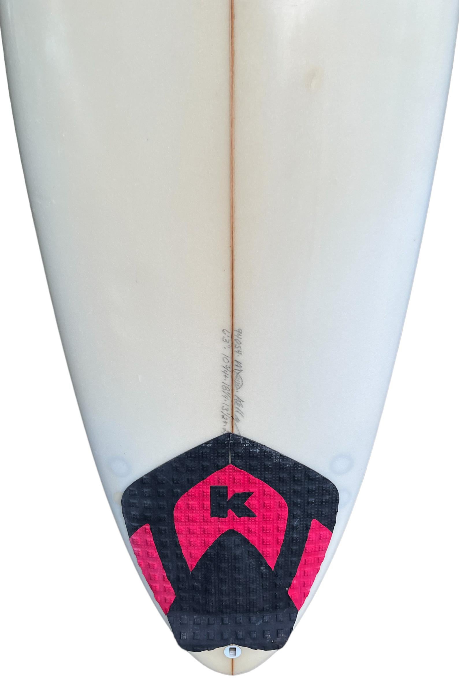 Contemporary Kelly Slater’s Personal Surfboard by Al Merrick '11X World Champion'