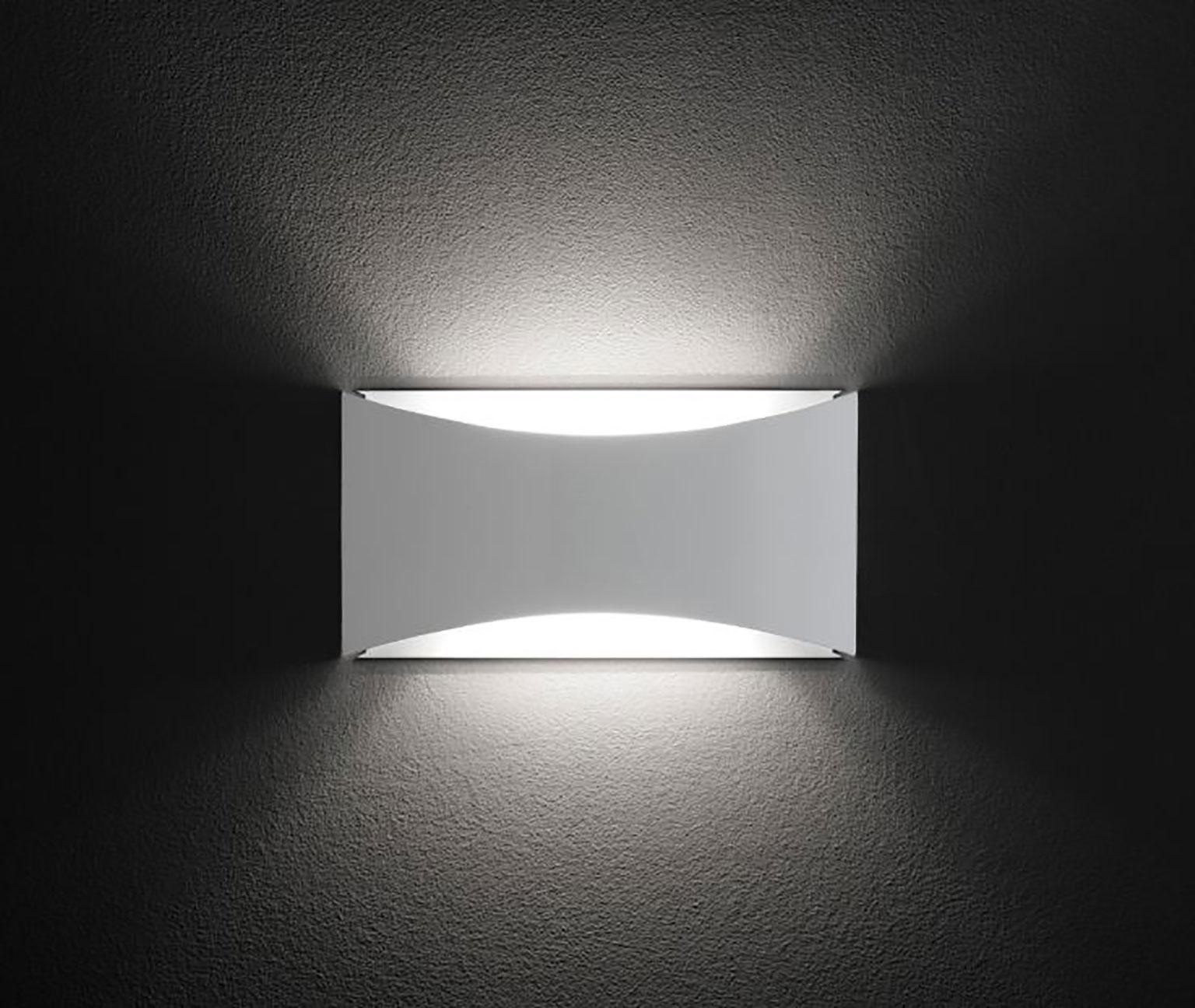 Plated Kelly Wall Lamp by Studio 63 for Oluce For Sale