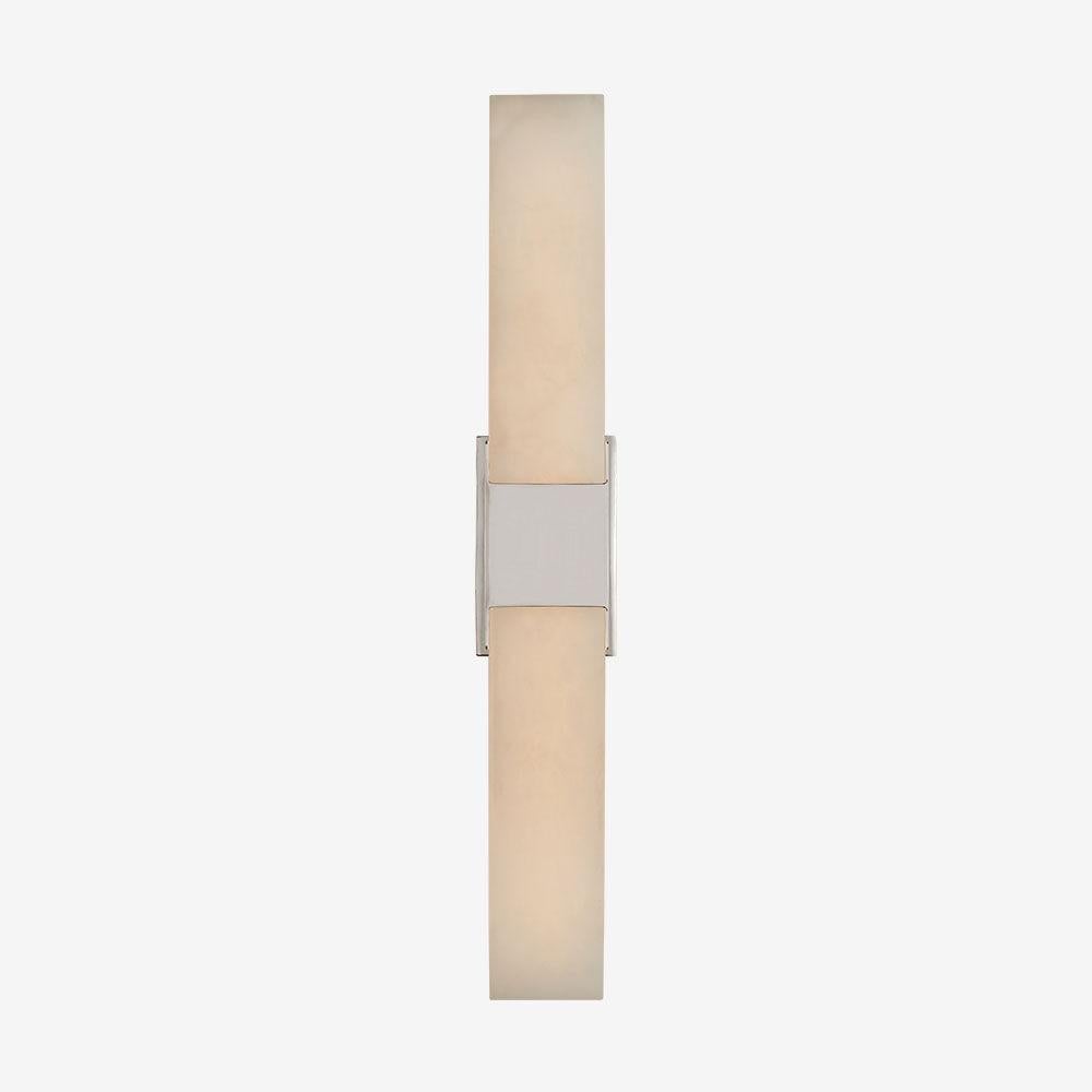 Kelly Wearstler Covet Double Box Sconce in Antique Burnished Brass In New Condition For Sale In West Hollywood, CA