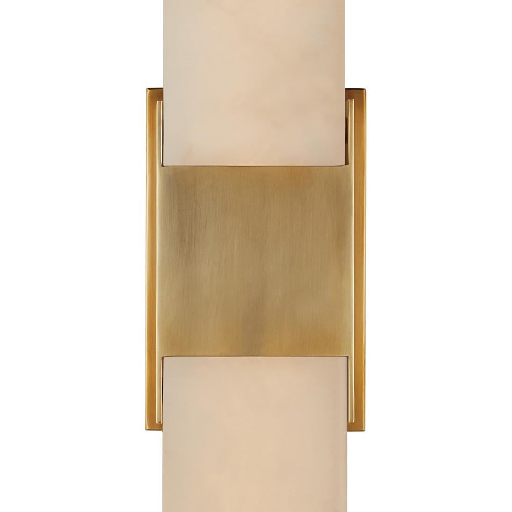 American Kelly Wearstler Covet Double Box Sconce in Polished Nickel