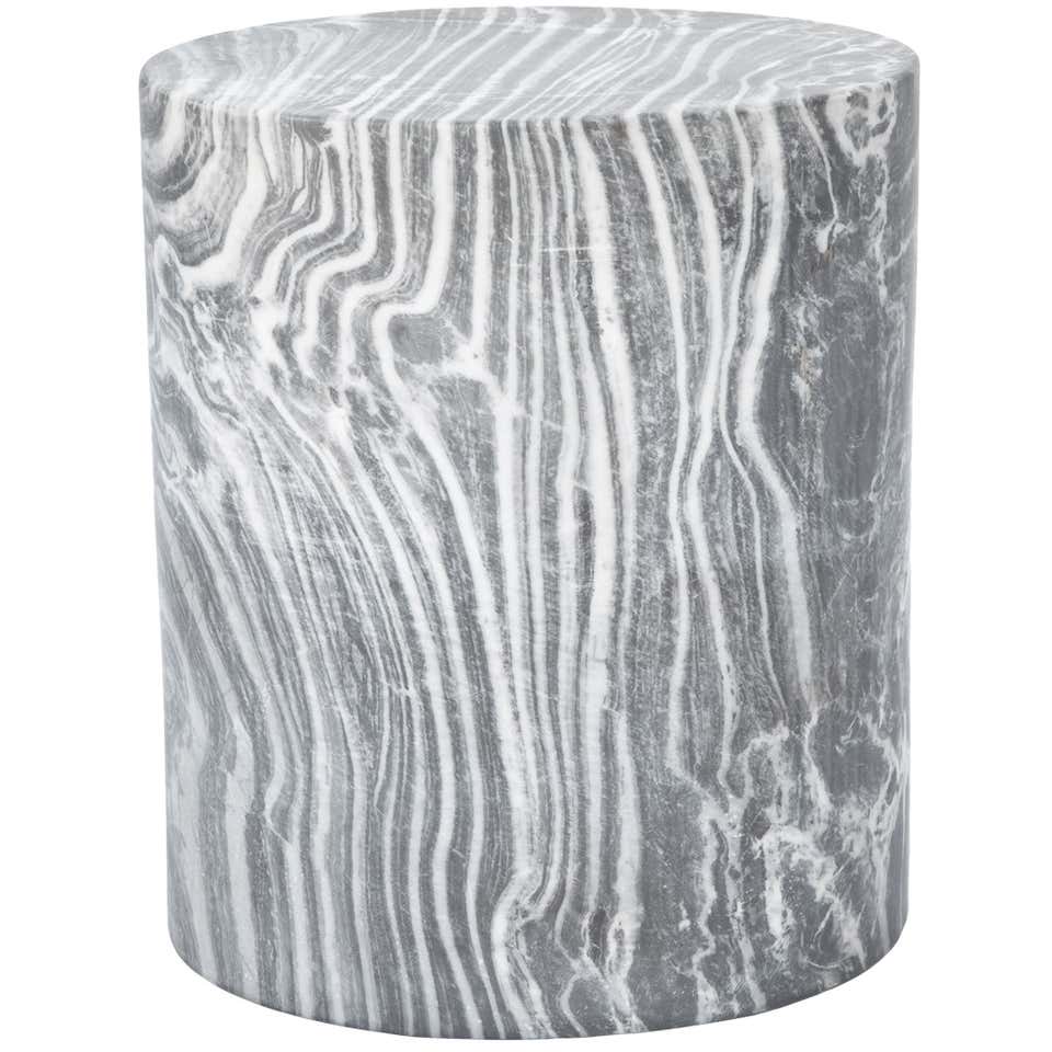 Kelly Wearstler Monolith Side Table in Russo Red Marble For Sale at ...