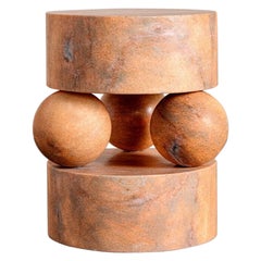 Kelly Wearstler Morro Side Table in Sunset Marble