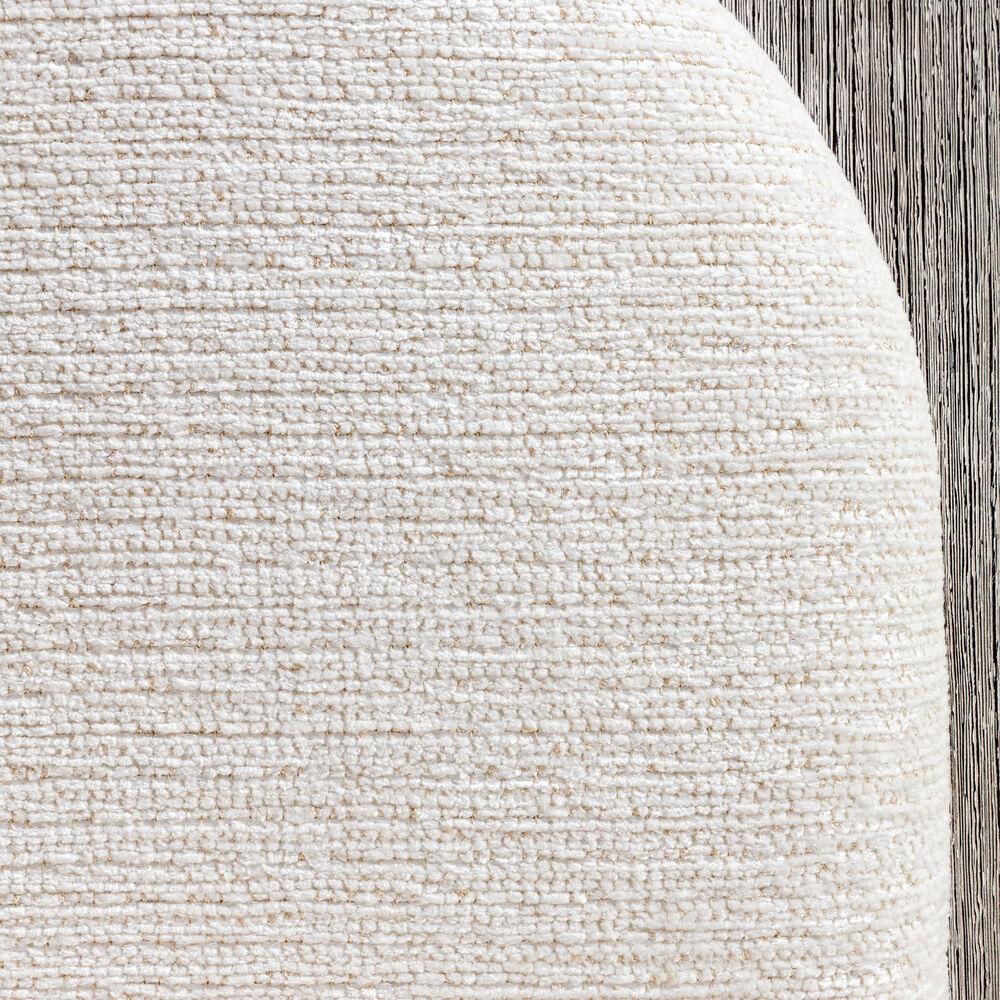 Kelly Wearstler Roxbury Esszimmerstuhl in elfenbeinfarbener Chenille im Zustand „Neu“ im Angebot in West Hollywood, CA