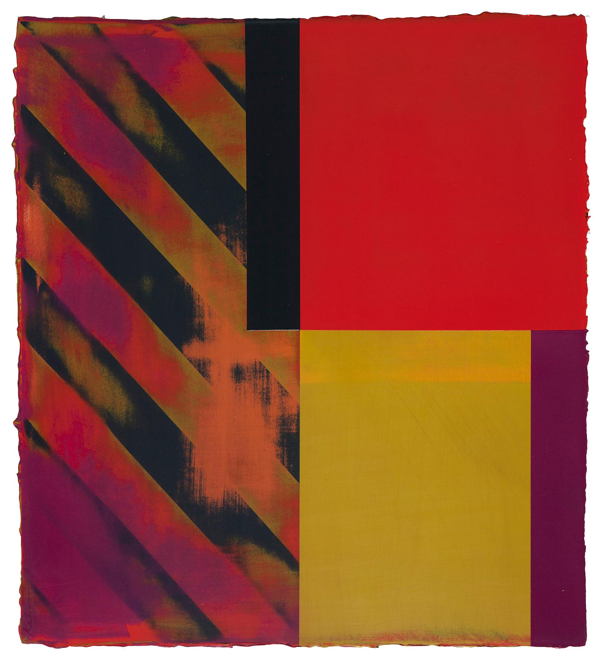 Kellyann Burns Abstract Painting - 3:24 PM 8/14/17