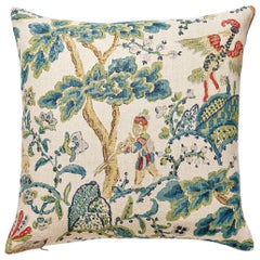 Coussin Kelmescott bloqué à la main