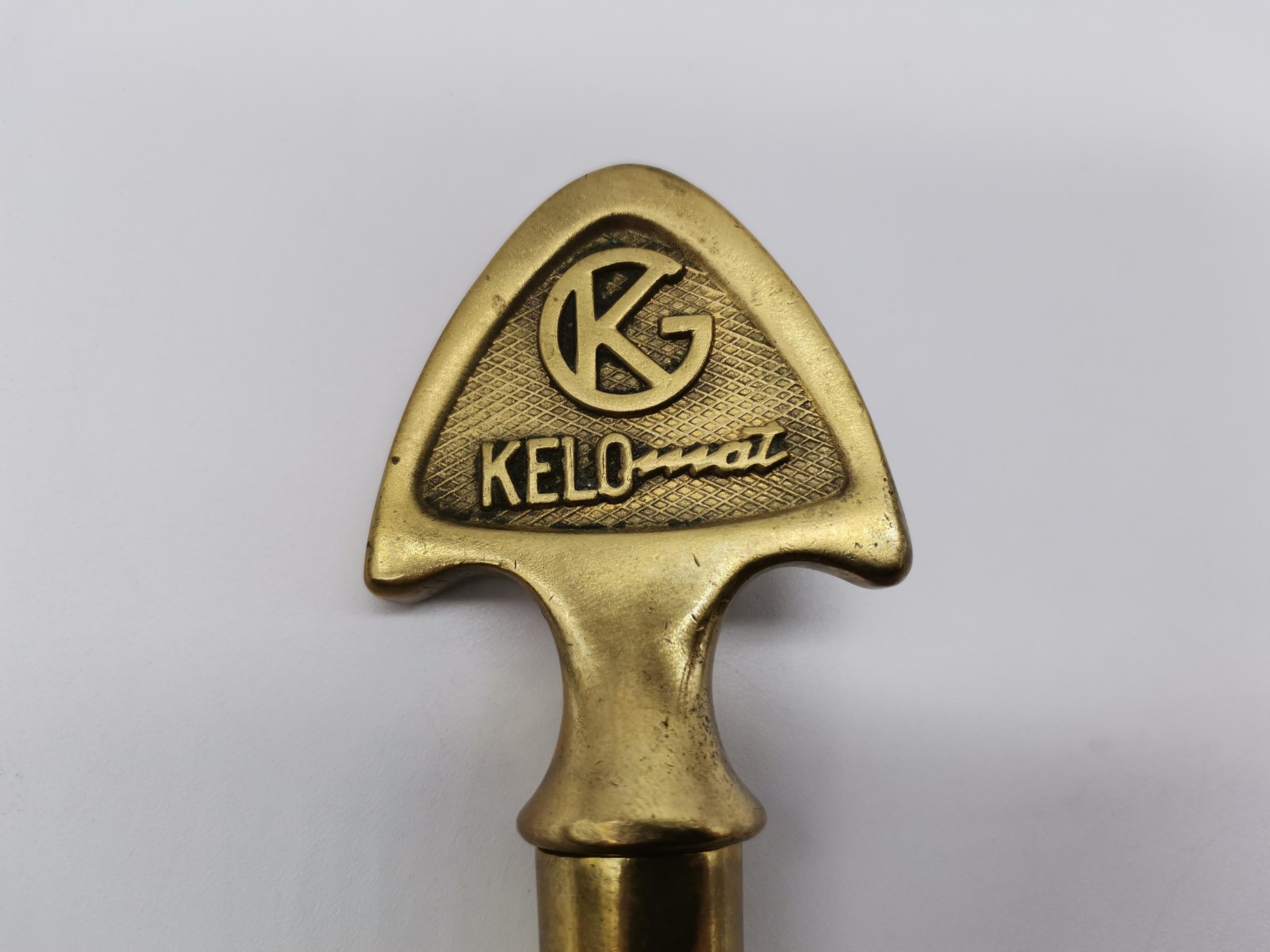 Metalwork Kelomat Cork Screw, Brass, Carl Auböck Vienna, Austria For Sale