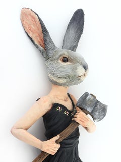 Sculpture en céramique « Woodcutter's Daughter »