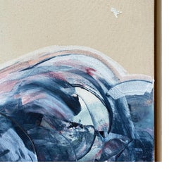 Abstract Expressionist Painting Titled, "Wordless Oneness"