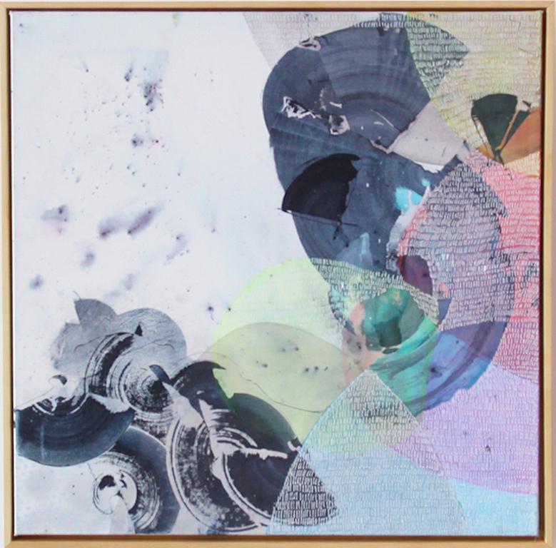 Kelsey Overstreet Abstract Painting - Abstract Expressionist Painting Titled, "Weaving Together"