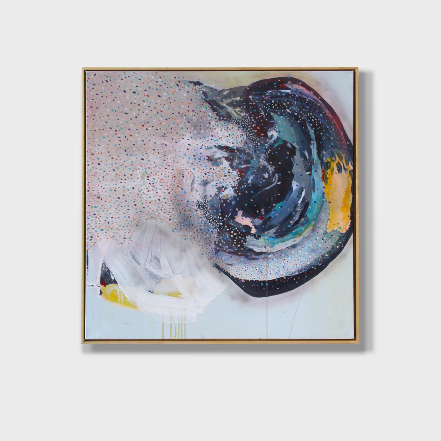 Abstract Expressionist Painting Titled, 