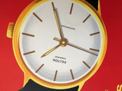 Kelton Watch by Herve Morvan Original Vintage Poster