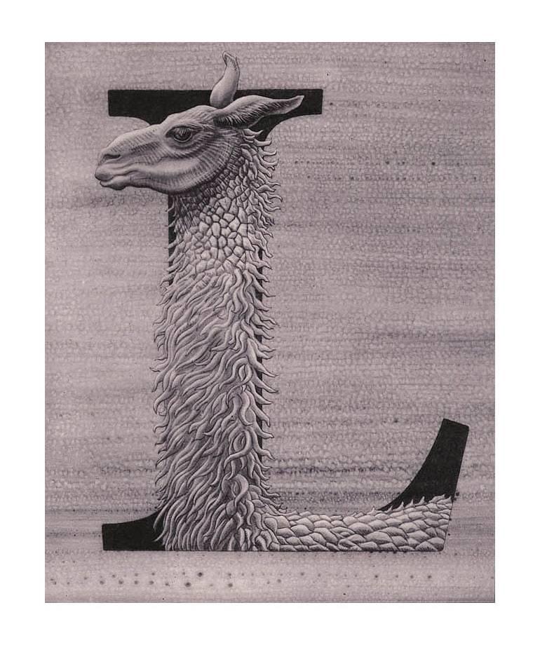 Kelvin Mann Animal Print - "L"