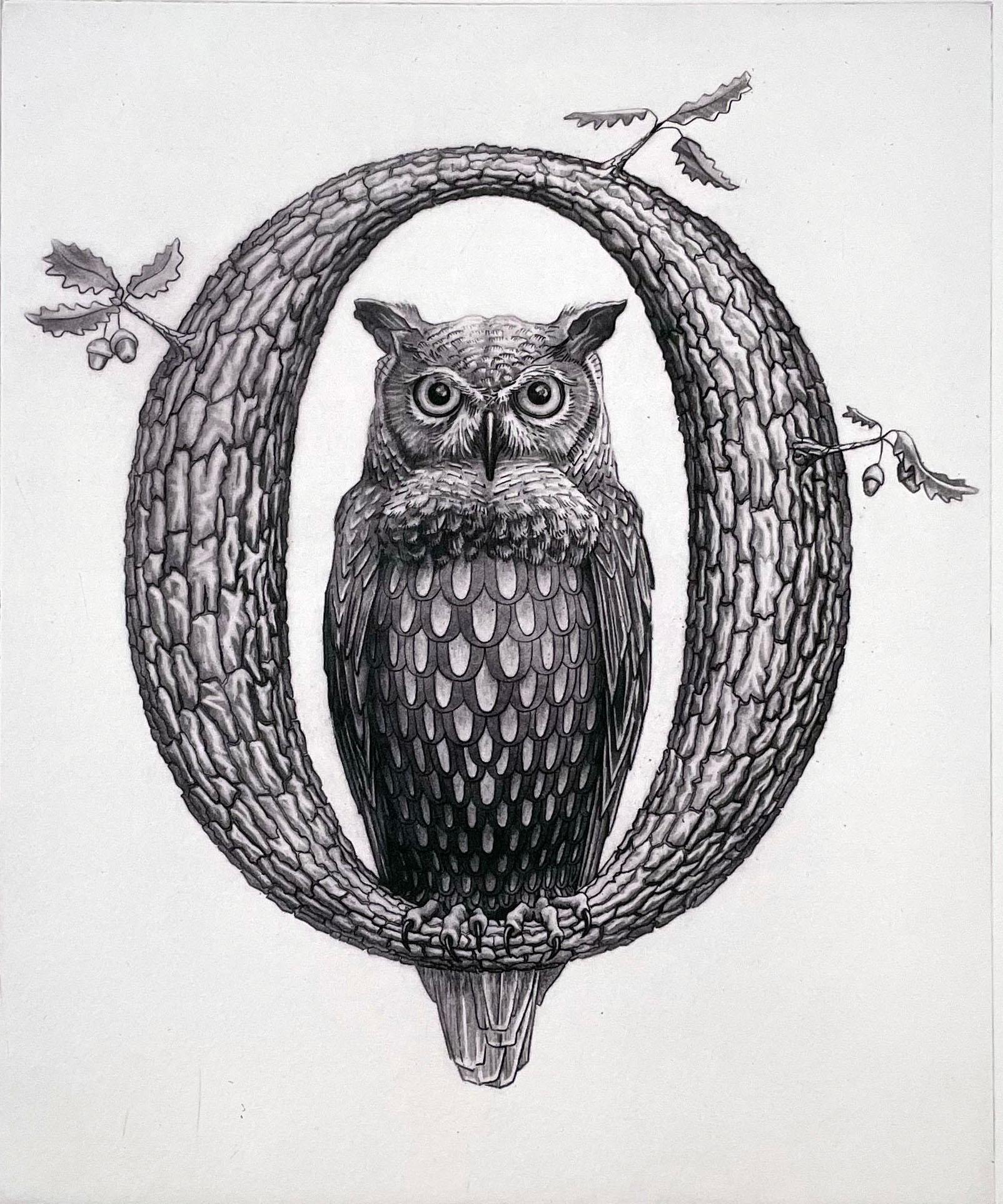 Kelvin Mann Animal Print – "O"