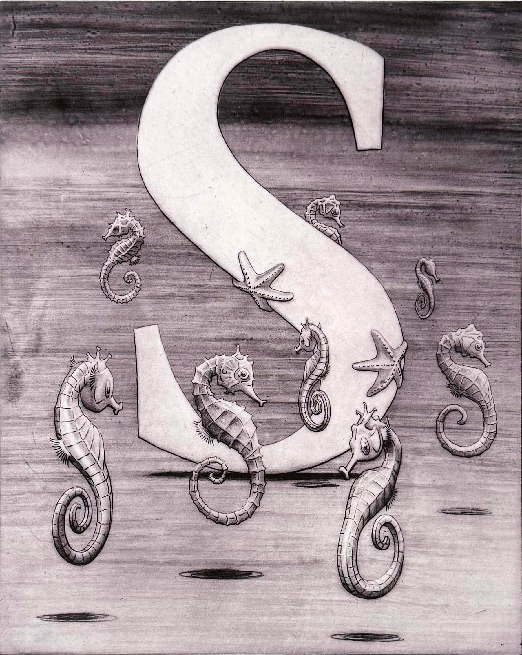 Kelvin Mann Animal Print – "S"