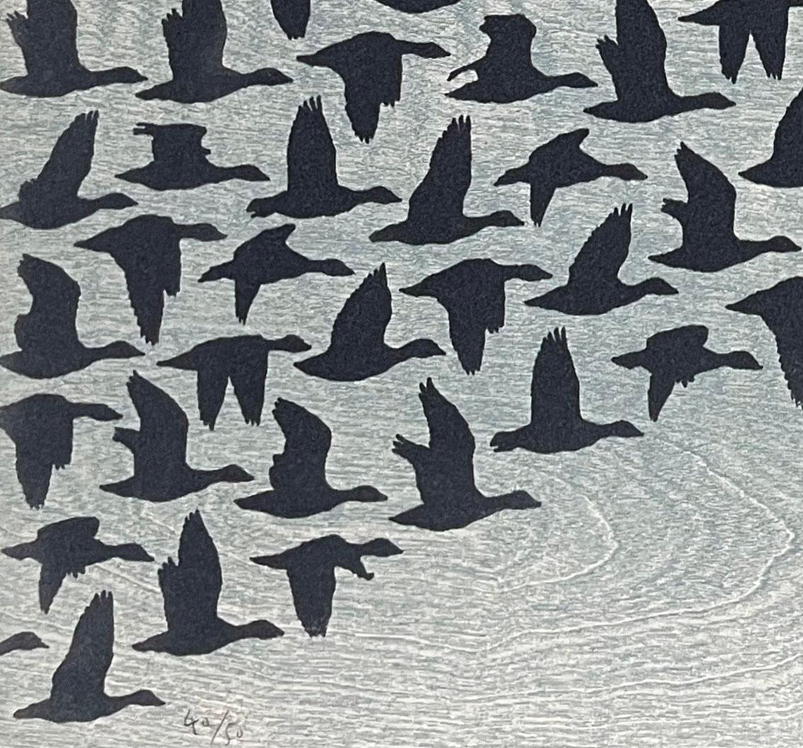 Skein Flock - Print by Kelvin Mann