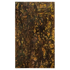 Kelvin & Phillip LaVerne Large Abstract Painting "Autumn" 1960s (Signed)