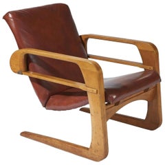 Vintage K.E.M. Weber Airline Armchair