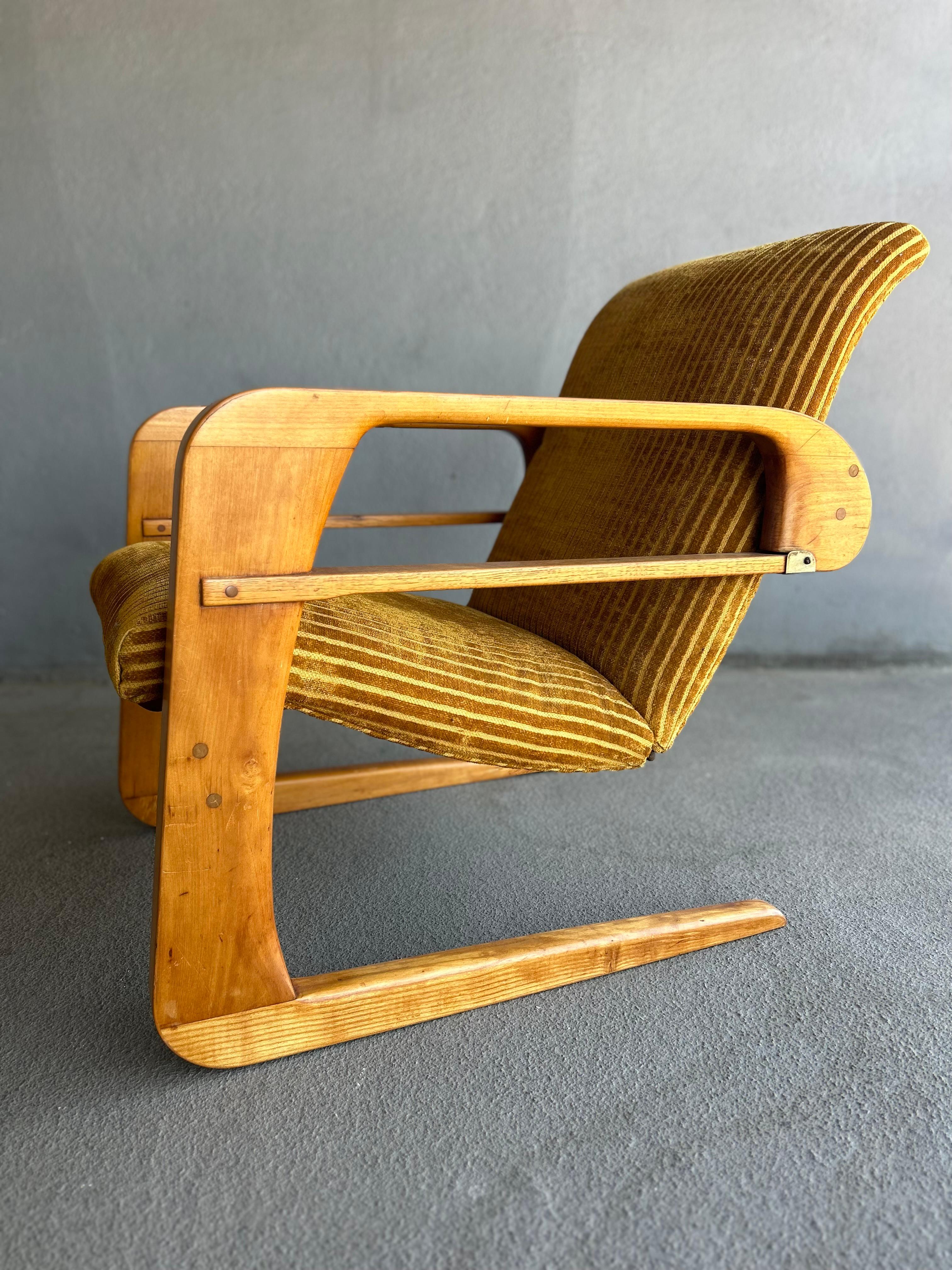 American Iconic Airline Lounge Chair by Kem Weber, 1930's